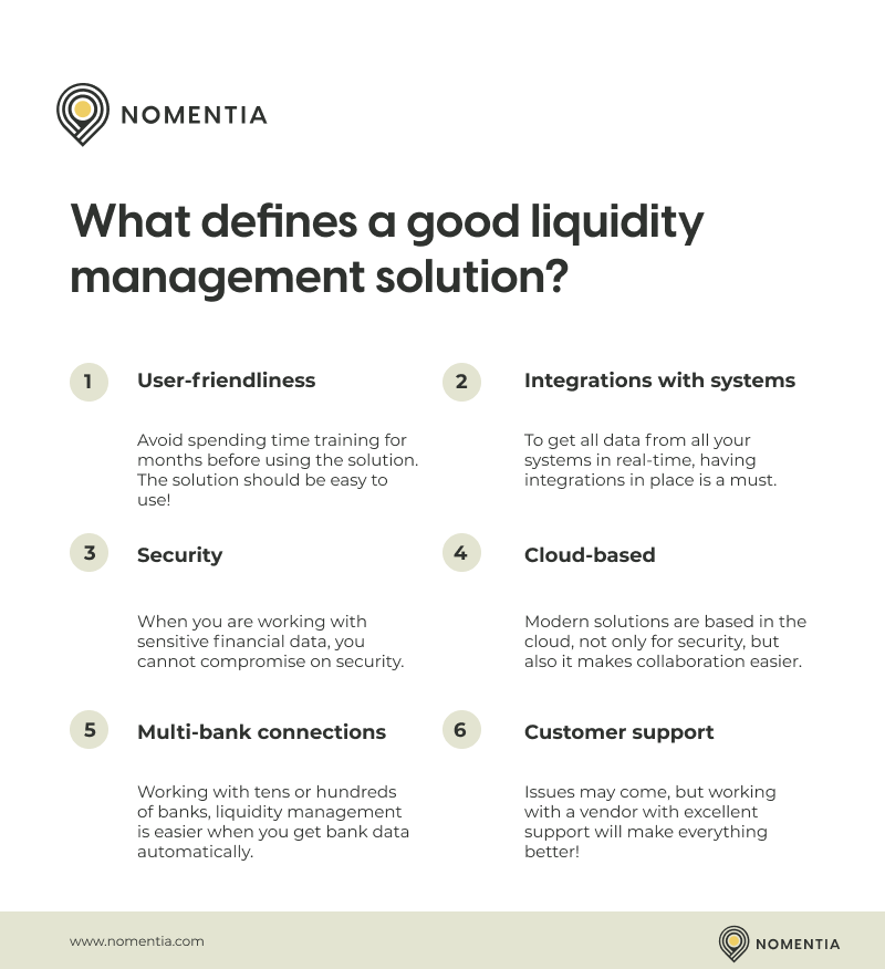 Top 10 Best Liquidity Management Solutions To Shortlist In 2024